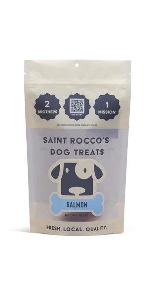 Saint Rocco's Dog Treats 8oz | Salmon