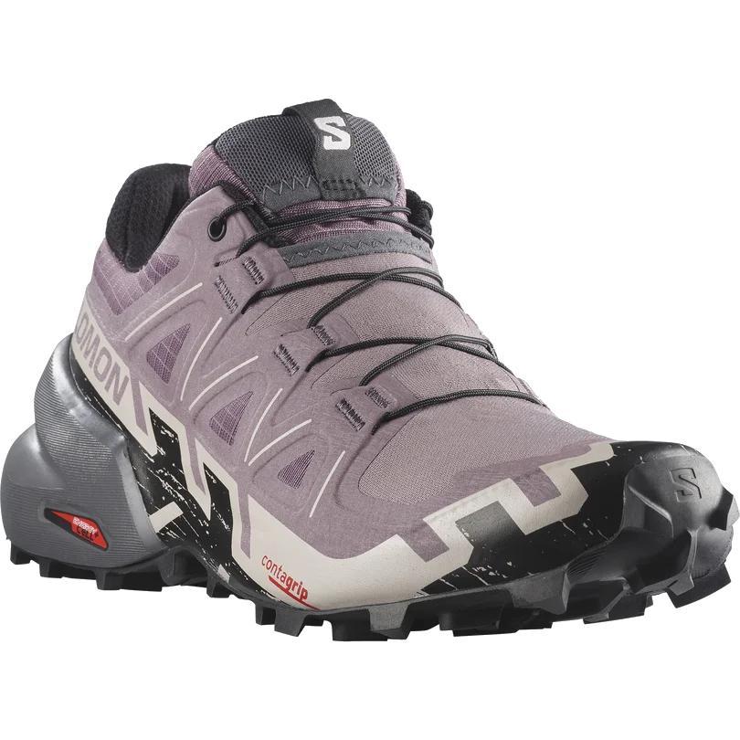 Salomon Womens Speedcross 6 in Moonscape - Image 2