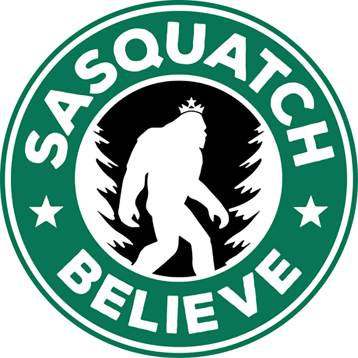 Sasquatch Believe Sticker
