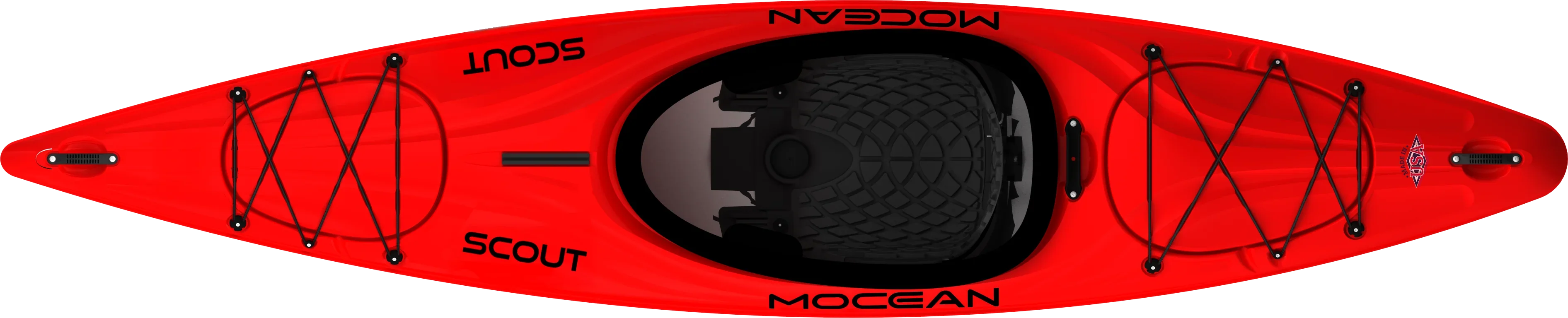 Scout 12 Kayak | Red/White