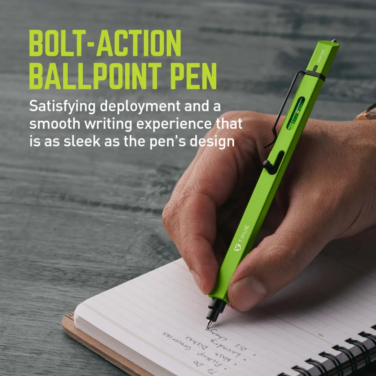 SCRYBE BOLT 8-in-1 Multi-Tool Pen | Orange - Image 4