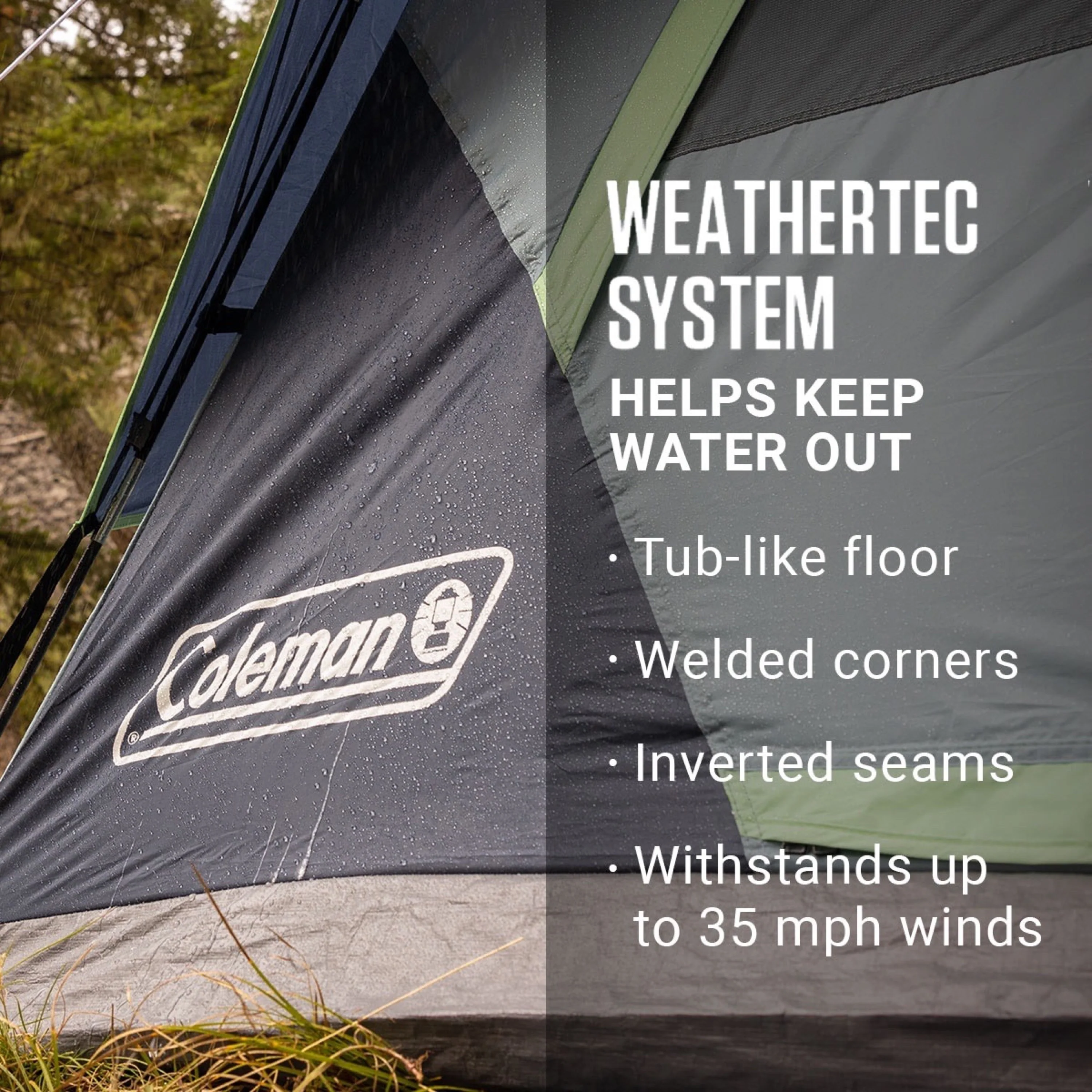Skydome 6 Person Tent | Green - Image 3