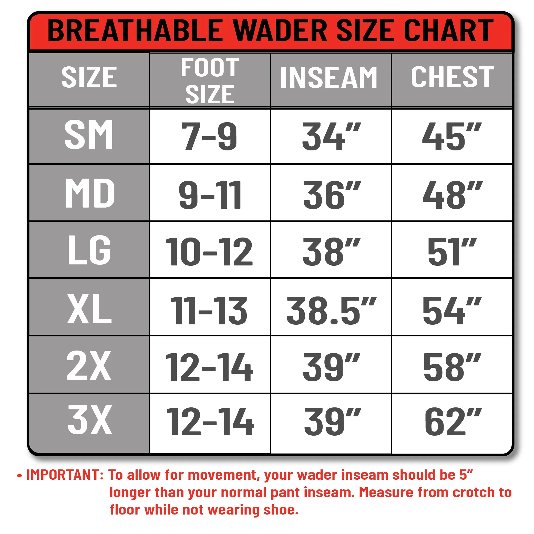 SLATE Breathable Stockingfoot Chest Wader - Image 8