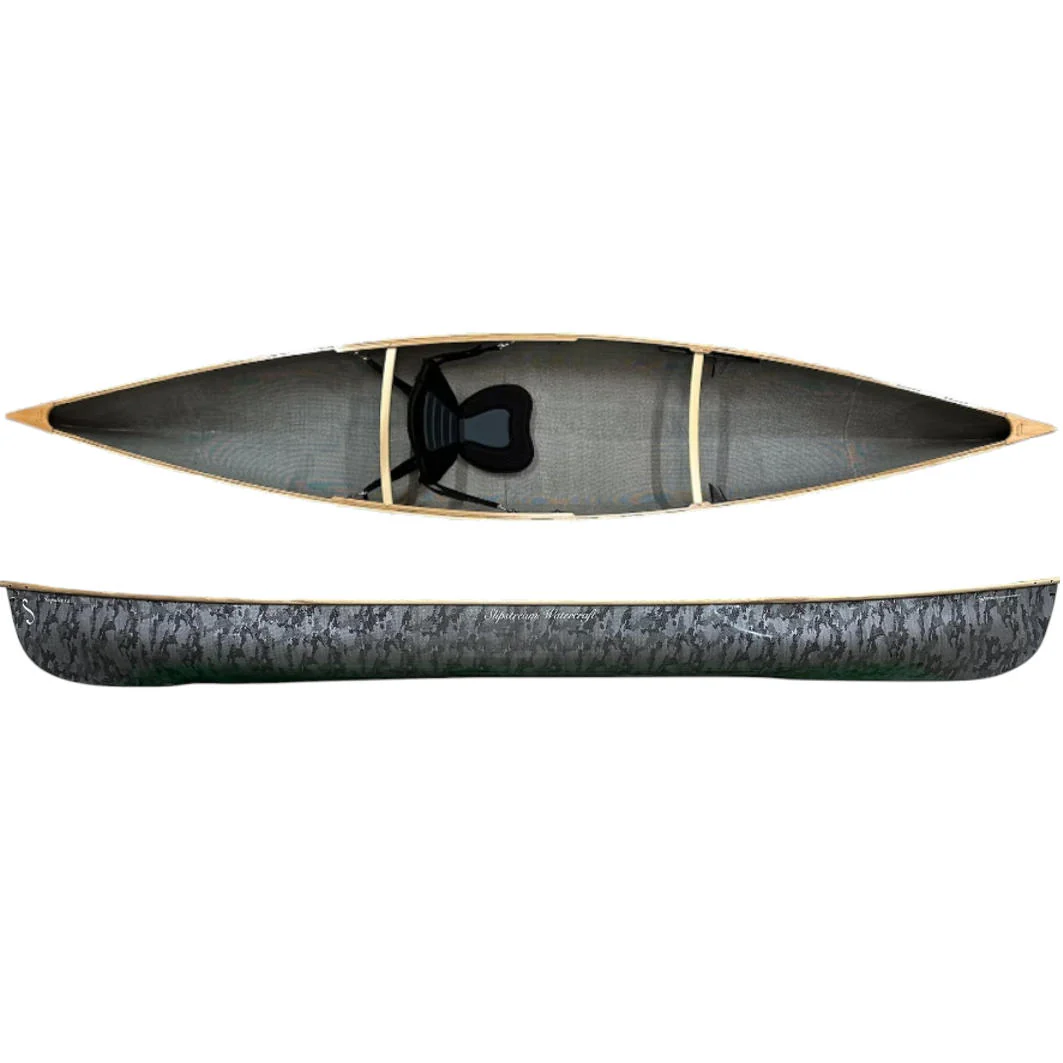 Slipstream Impulse 13 "Fish Catcher" Vacuum Infused Canoe | Natural Kevlar Carbon Hybrid - Image 2