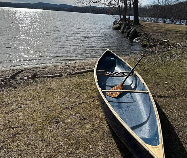 Slipstream Impulse 13 "Fish Catcher" Vacuum Infused Canoe | Natural Kevlar Carbon Hybrid - Image 5