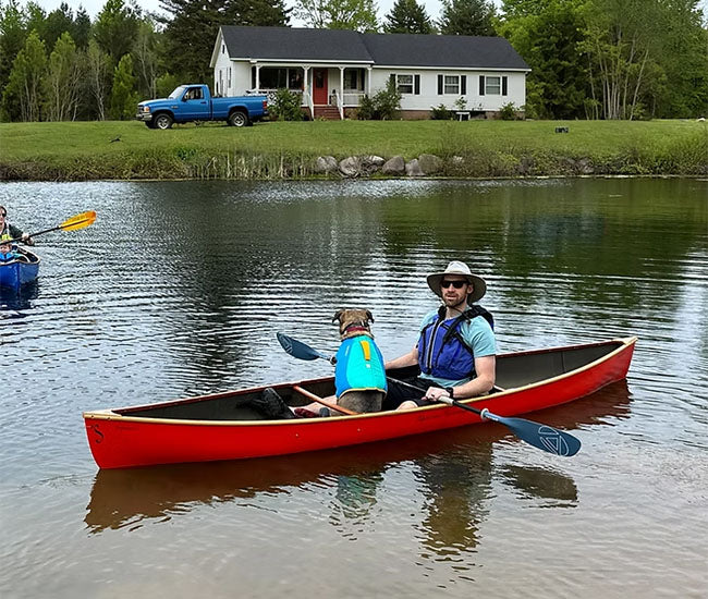 Slipstream Impulse 13 "Fish Catcher" Vacuum Infused Canoe | Natural Kevlar Carbon Hybrid - Image 6