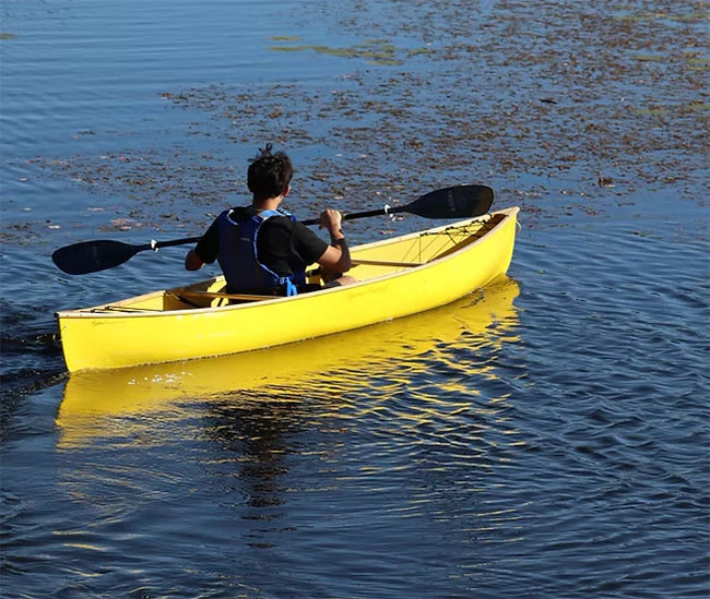 Slipstream Impulse 13 "Fish Catcher" Vacuum Infused Canoe | Natural Kevlar Carbon Hybrid - Image 9