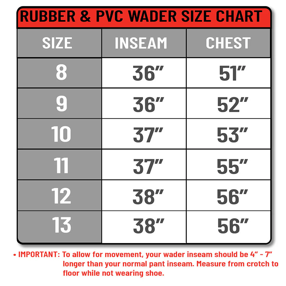 Slipstream PVC Bootfoot Chest Wader - Felt - Image 3