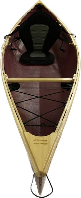 Slipstream Wee Lassie 16lbs with Heavy Duty Gunwales and Innegra/Basalt/Kevlar | Cherry - Image 3