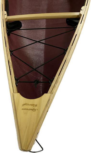 Slipstream Wee Lassie 16lbs with Heavy Duty Gunwales and Innegra/Basalt/Kevlar | Cherry - Image 4