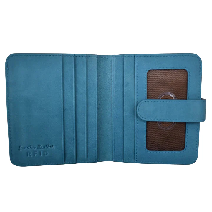 Small Bifold Wallet | Jeans Blue - Image 2