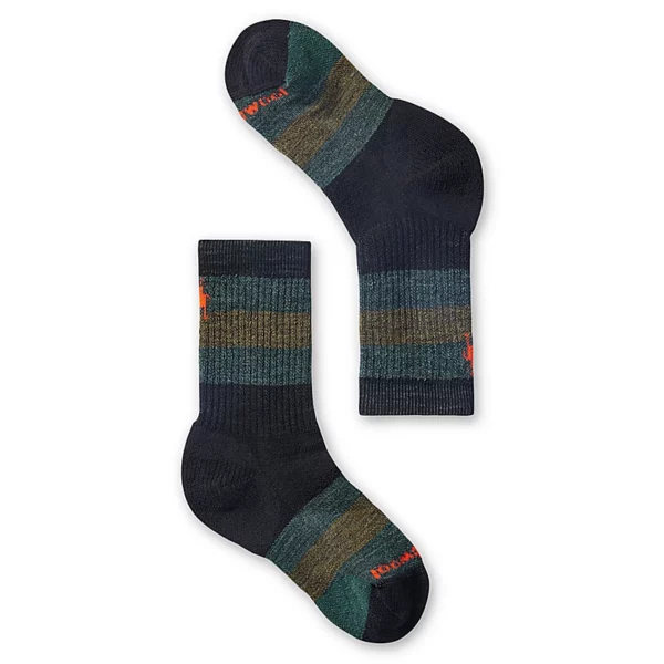 Kids' Hike Full Cushion Striped Crew Socks - Image 5