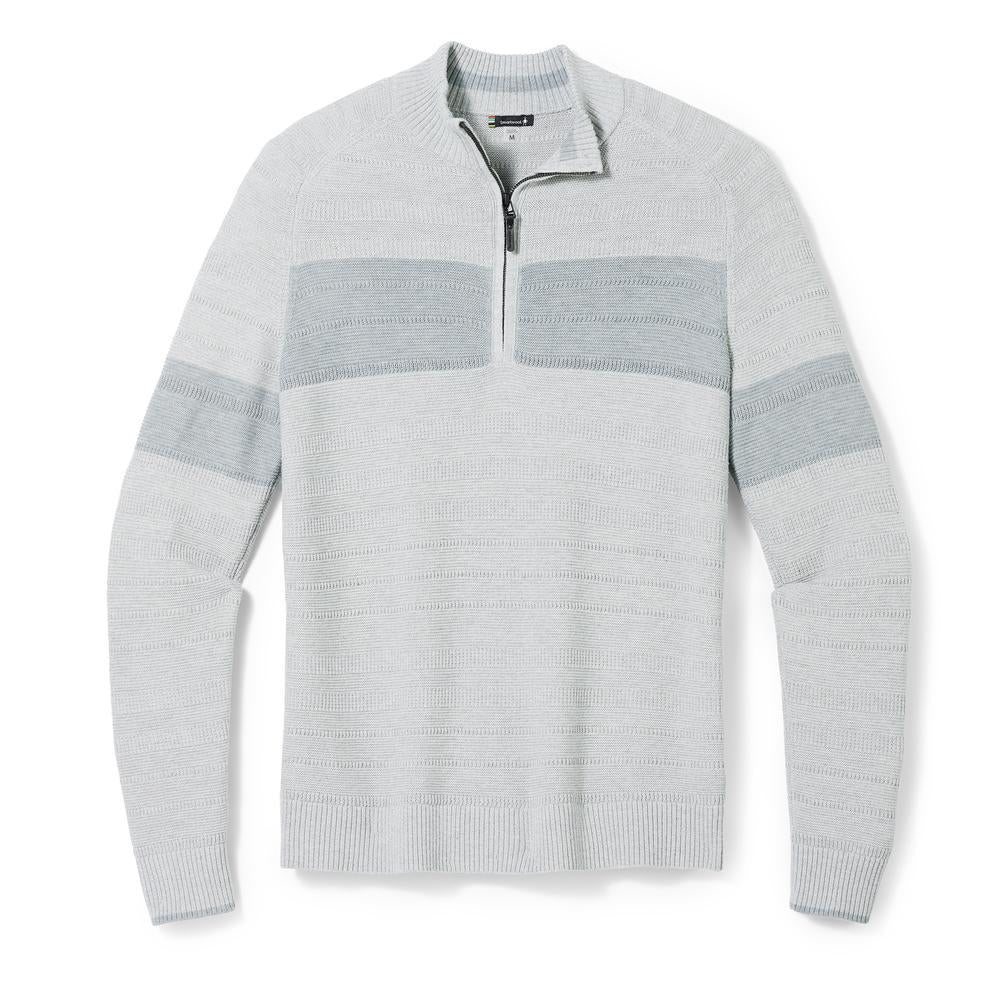 Smartwool Mens Ripple Ridge Stripe Half Zip Sweater - Image 3