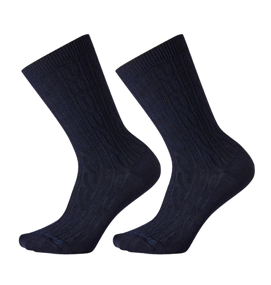Smartwool Womens Everyday Cable Crew Socks 2 Pack - Image 3