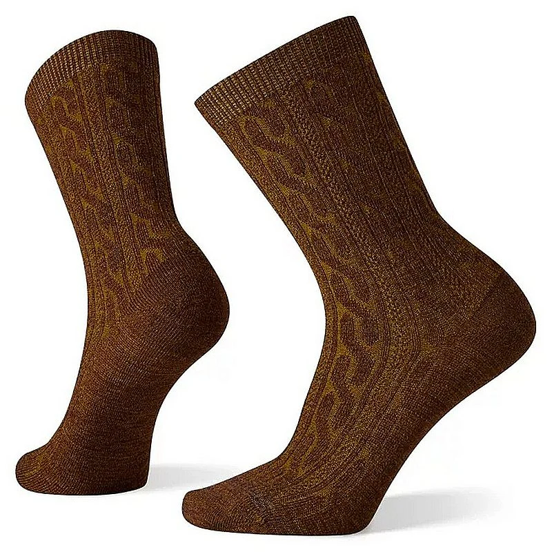 Women's Everyday Cable Crew Socks - Image 4