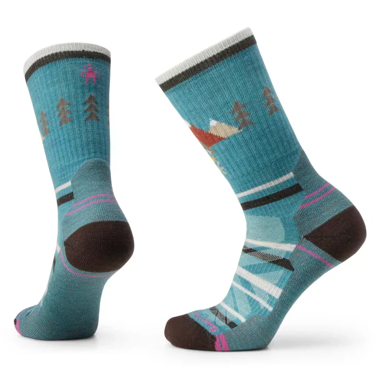 Smartwool Women's Hike Light Cushion Under The Stars Crew Socks - Image 6