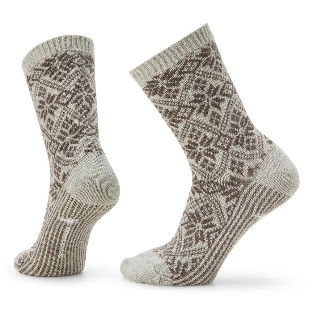 Women's Traditional Snowflake Crew Socks - Image 2