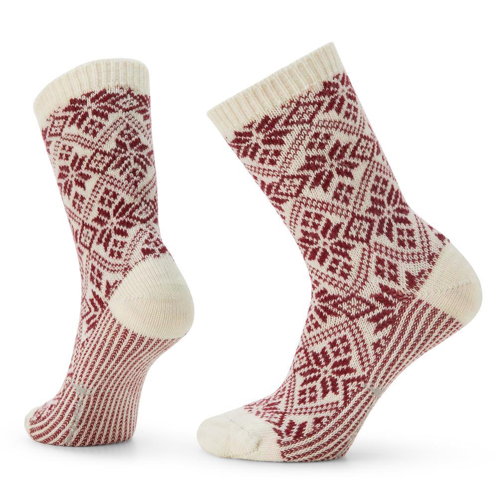 Women's Traditional Snowflake Crew Socks - Image 4