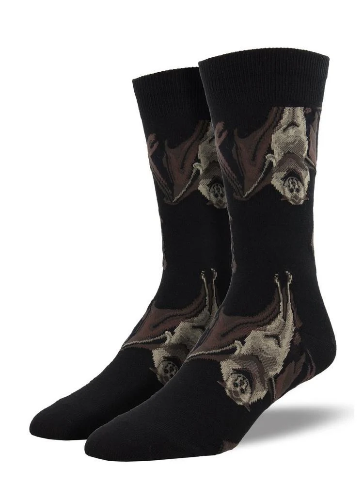 Socksmith Mens Going Batty Cotton Socks - Image 2