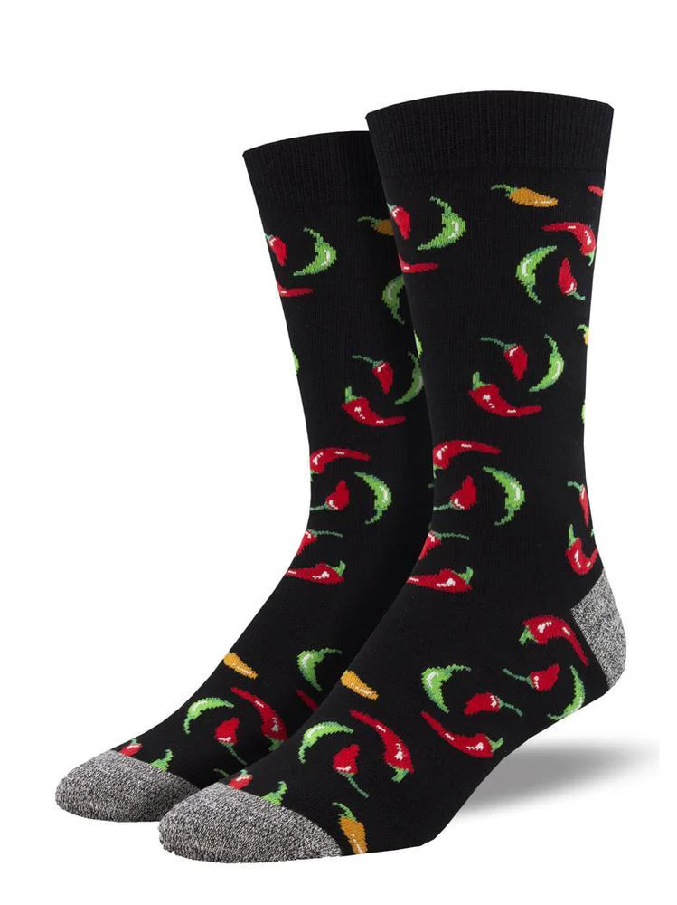 Socksmith Mens Hot On Your Heels Bamboo Socks - Image 2
