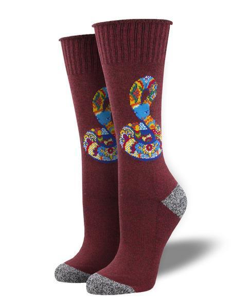 Serpent Stare Recycled Cotton Socks - Image 2