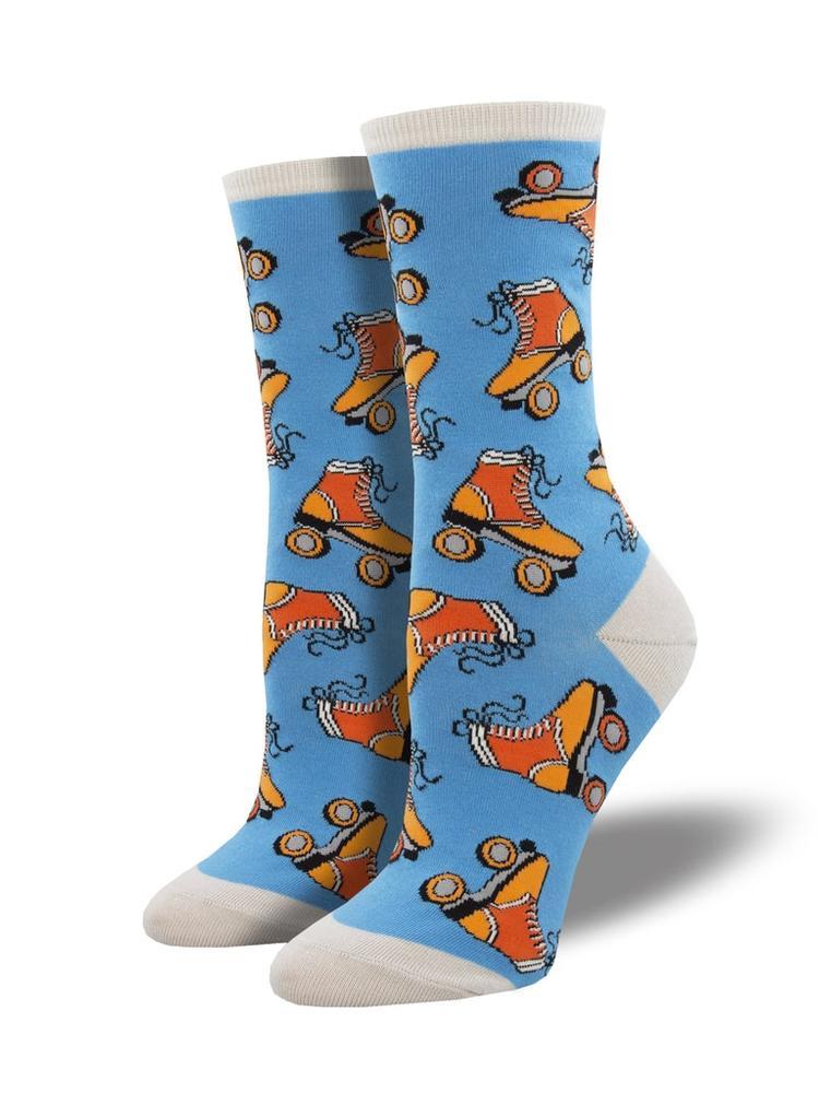 Socksmith Womens Free Skate Crew Socks - Image 2
