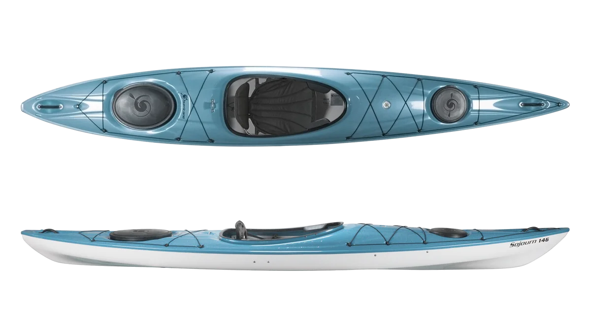 Hurricane Sojourn 146 Rudder Ready | Slate