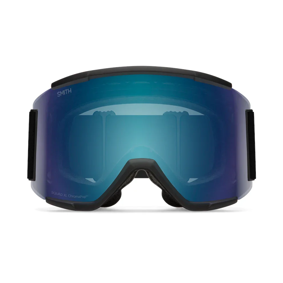 Squad XL Snow Goggles | Black with ChromaPop Everyday Blue Mirror Lens - Image 3