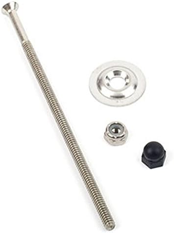 Stainless Steel 6" Bolt Set (2 Nuts & 2 Washers) for Canoe Seat Installation