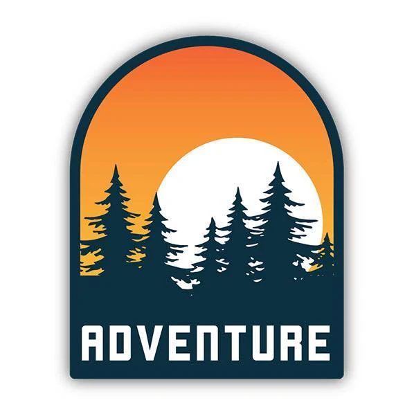 Stickers Northwest Adventure Sunset Sticker - Image 2