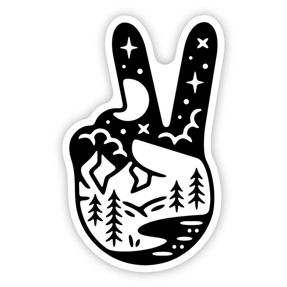 Stickers Northwest Peace Scene Sticker - Image 2