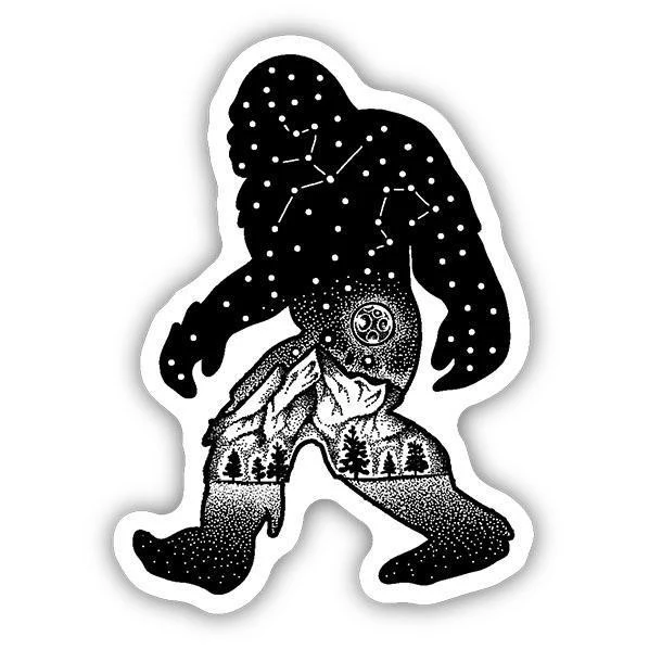 Stickers Northwest Sasquatch Constellation Sticker - Image 2