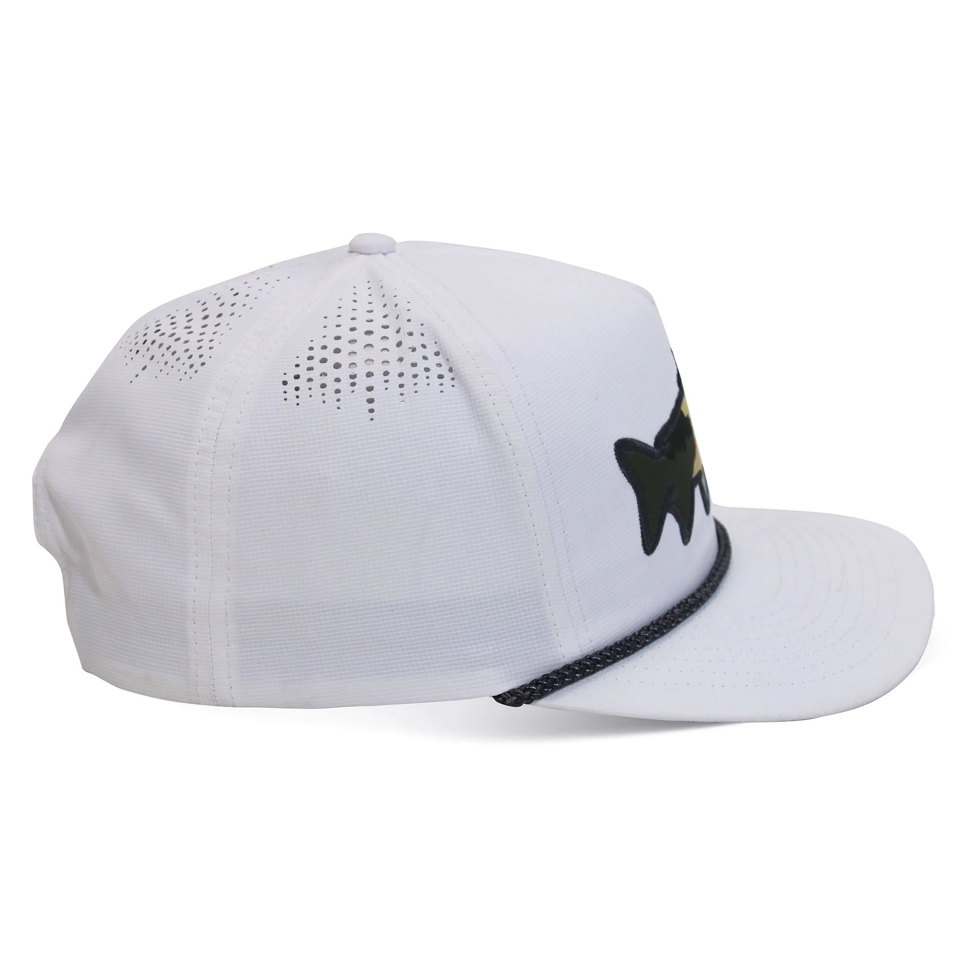 Sunset Fish Silhouette 5-Panel Performance Rope Cap - Image 5