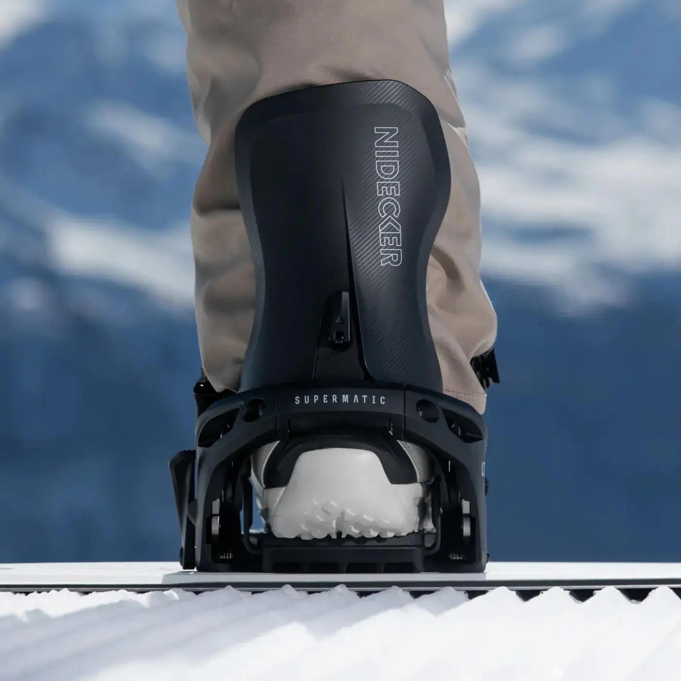 LT Supermatic® Snowboard Binding | Bio Black - Image 5