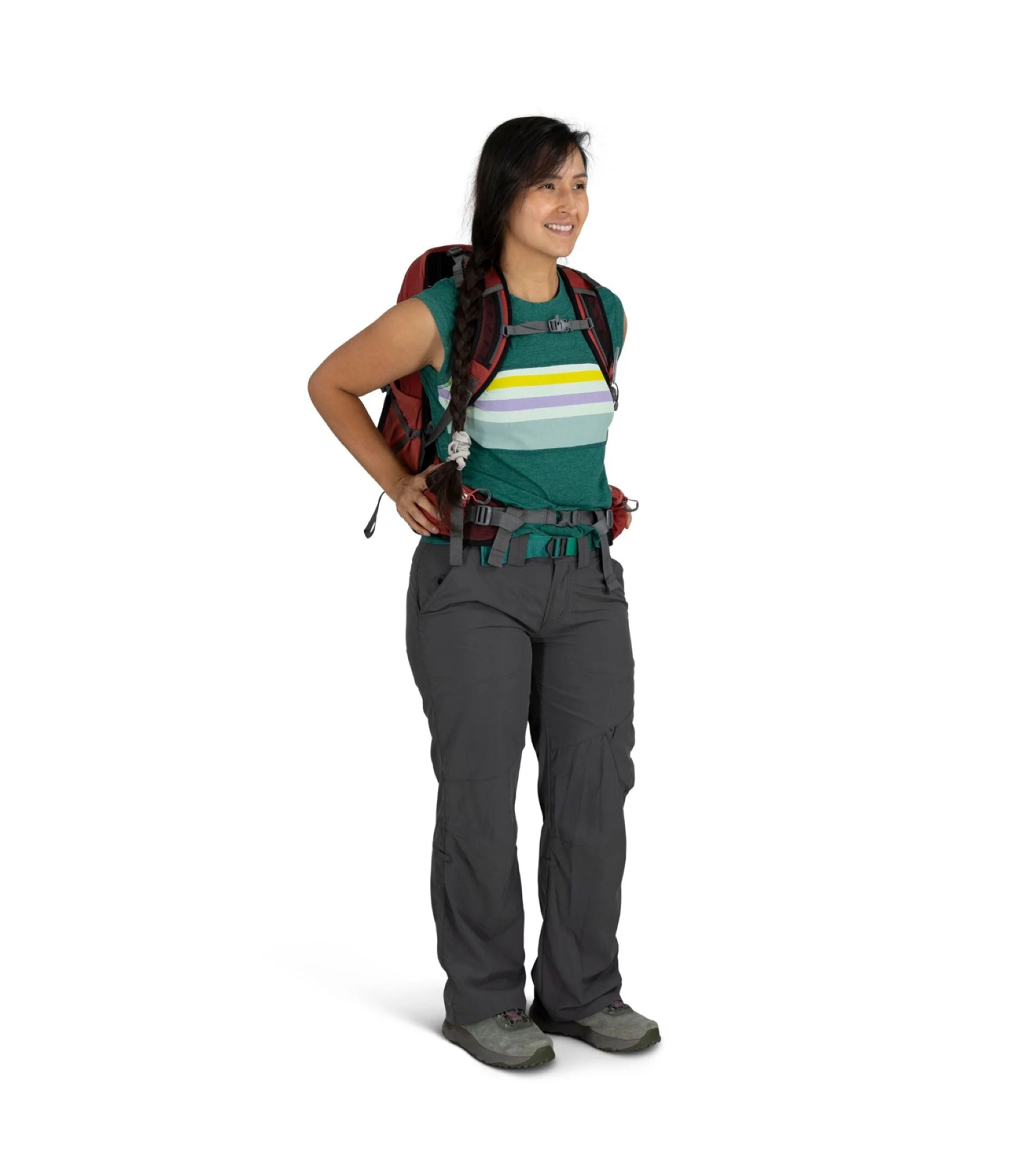Tempest™ 22 Women's Day Pack | Red Pampas/Coal Grey - Image 4