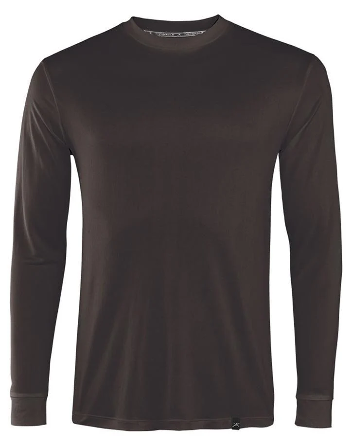 Terramar Men's Thermasilk Jersey Crew Top - Image 2