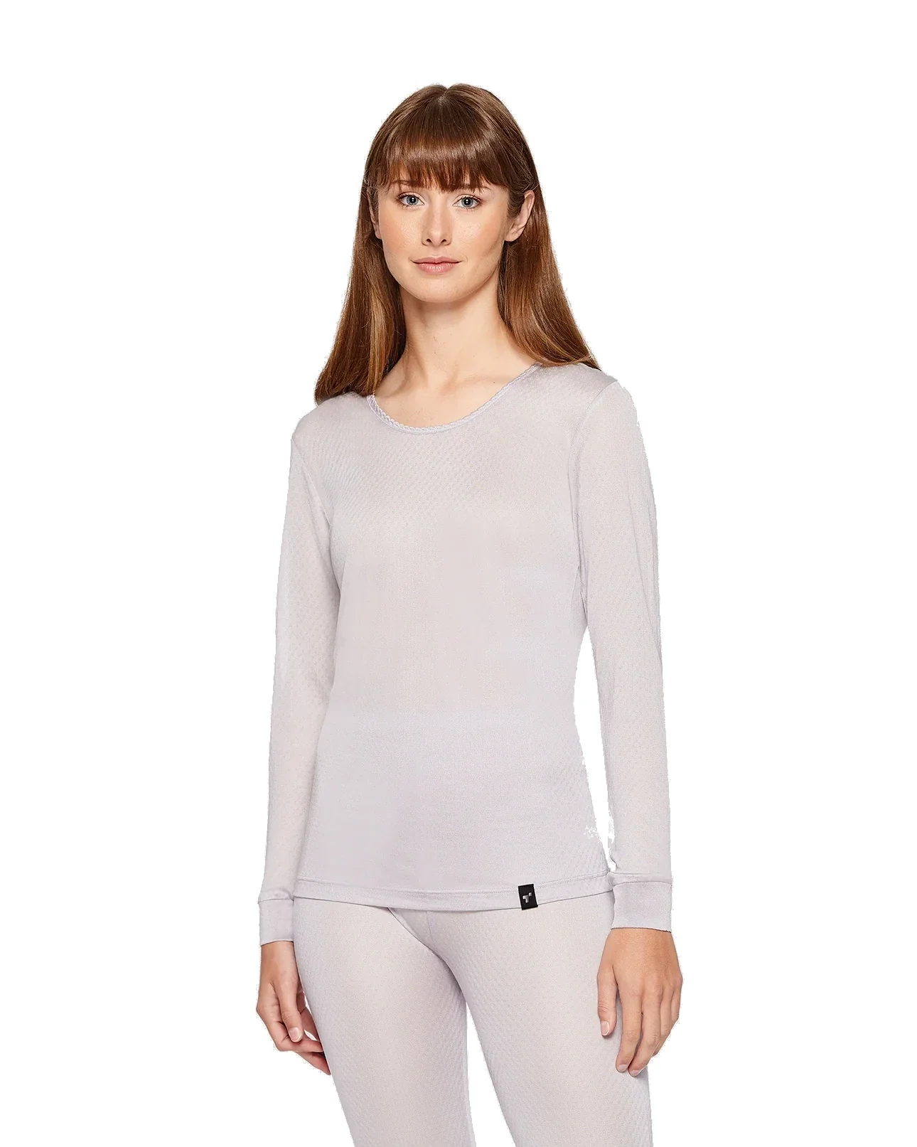 Terramar Womens Thermasilk Pontelle Scoop Neck Shirt - Image 4