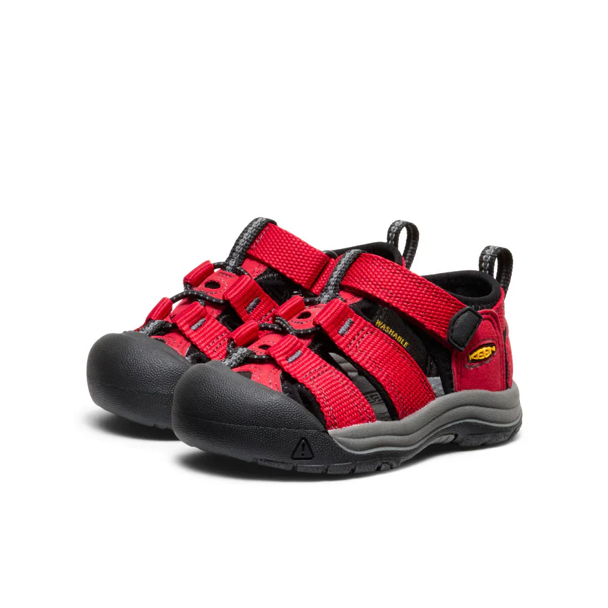 Toddler's Newport H2 Closed Toe Sandal | Ribbon Red Gargoyle - Image 3