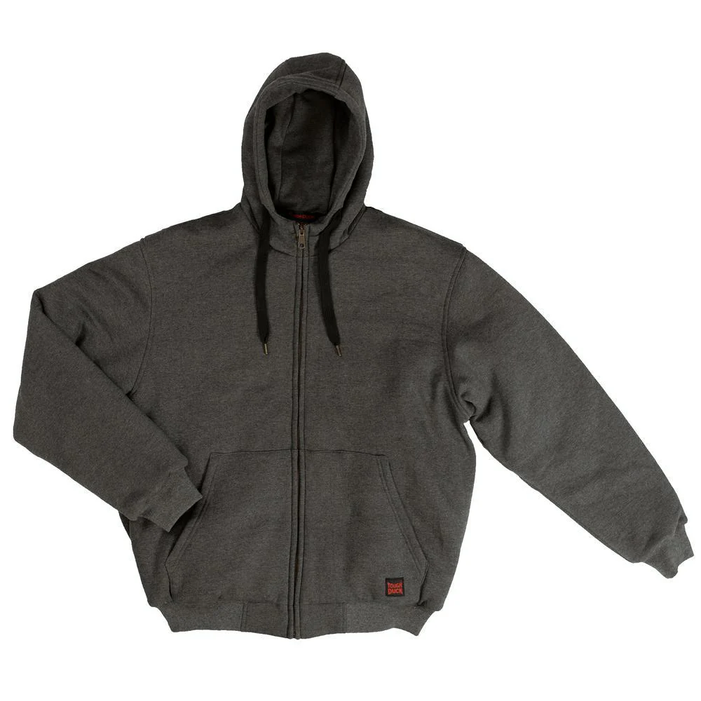 Tough Duck Men's Insulated Full Zip Hooded Sweatshirt - Image 3