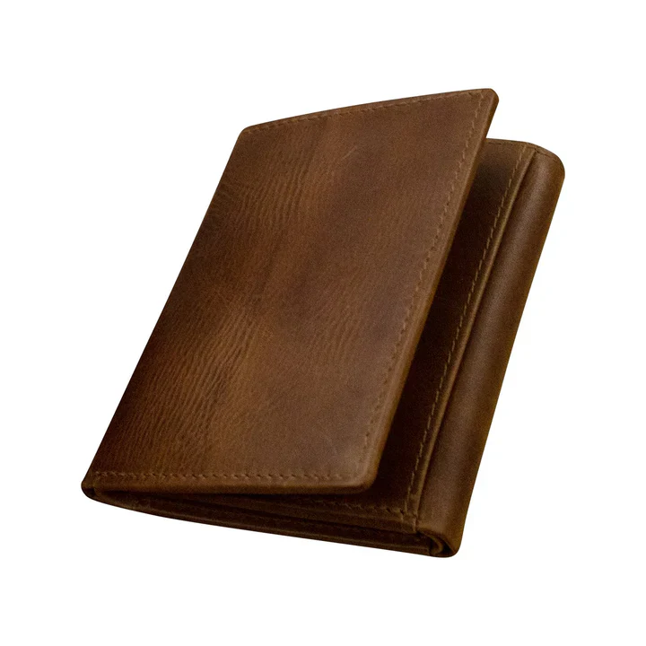 Men's Trifold RFID Wallet With Back ID - Image 7