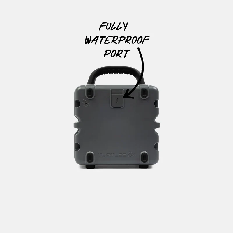 Turtlebox Cub Portable Speaker | Gray - Image 6