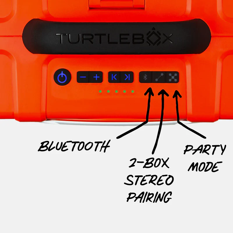 Turtlebox Grande Speaker | Orange - Image 8
