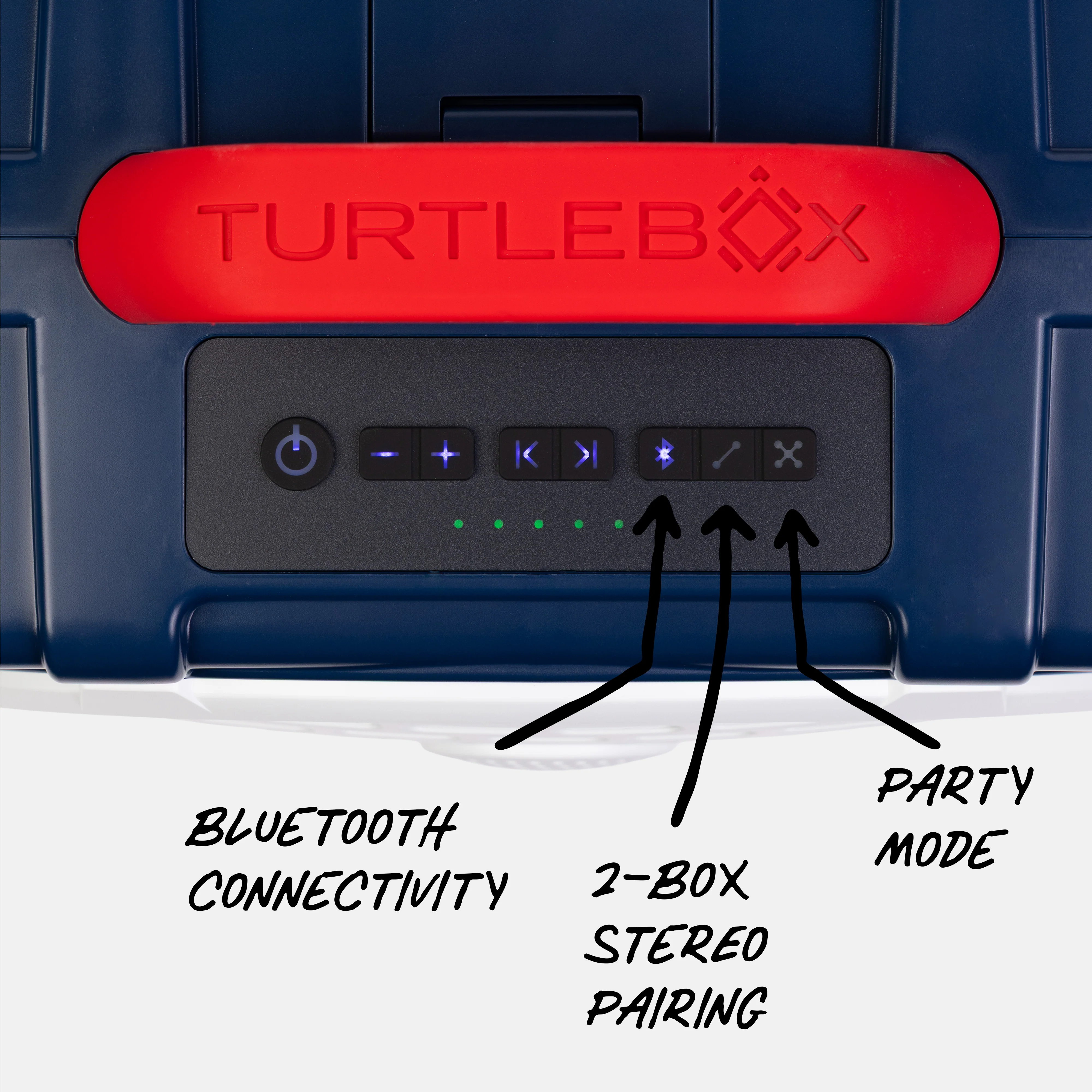 Limited Edition Turtlebox Original Gen 3 Speaker | Americana Blue - Image 4