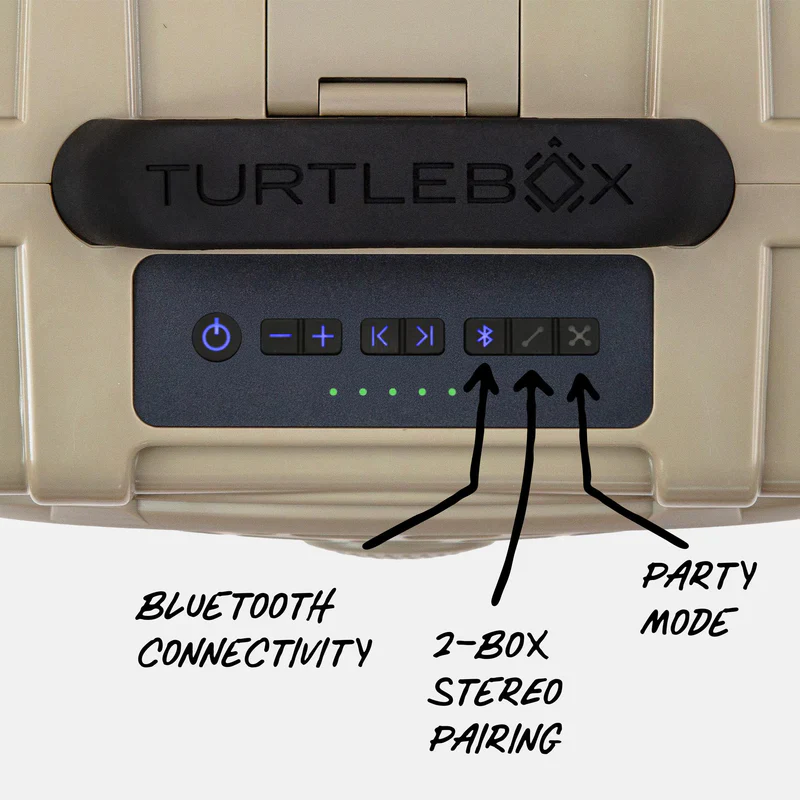 Turtlebox Original Gen 3 Speaker | Tan - Image 6