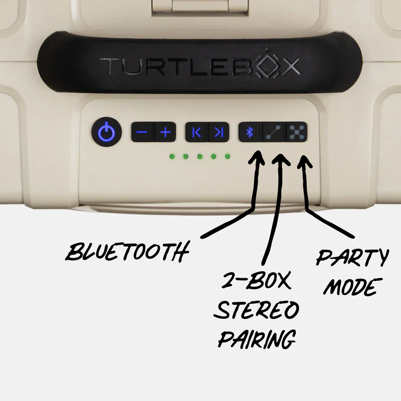 Turtlebox Grande Speaker | Tan - Image 4