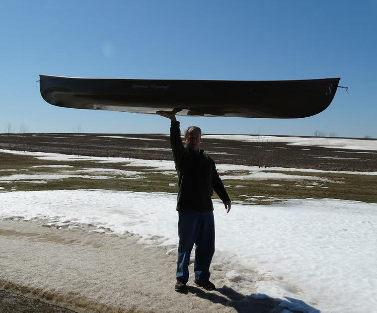 Slipstream Wee Lassie 10'6" Carbon Kevlar Canoe - Image 4