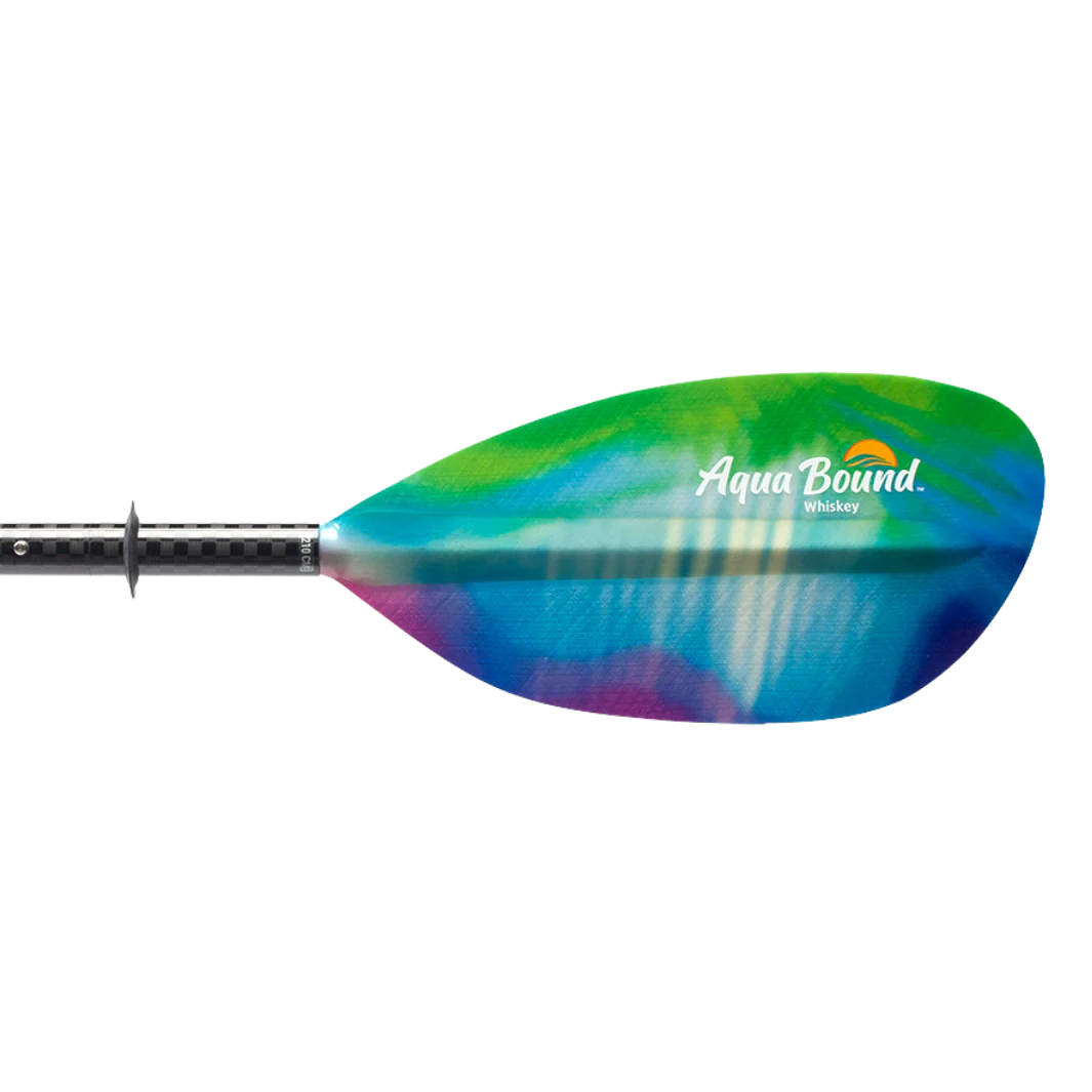 Whiskey Fiberglass 4-Piece Straight Shaft Kayak Paddle - Image 12