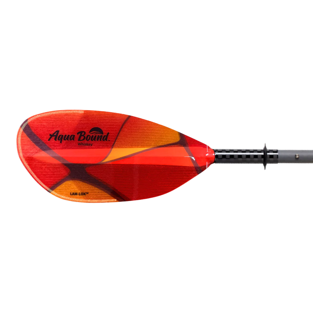 Whiskey Fiberglass 4-Piece Straight Shaft Kayak Paddle - Image 3