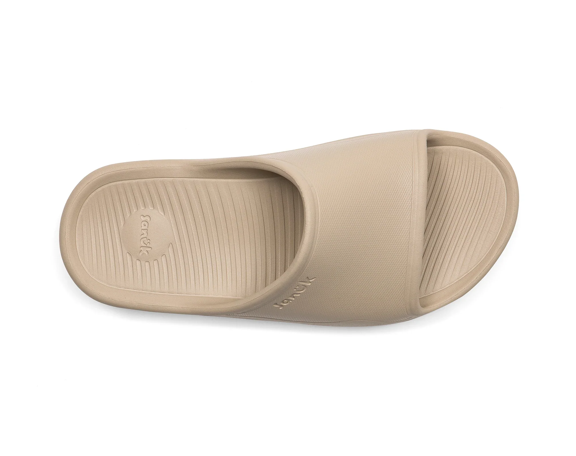 Women's Beer Foamie Slide | Tan - Image 4