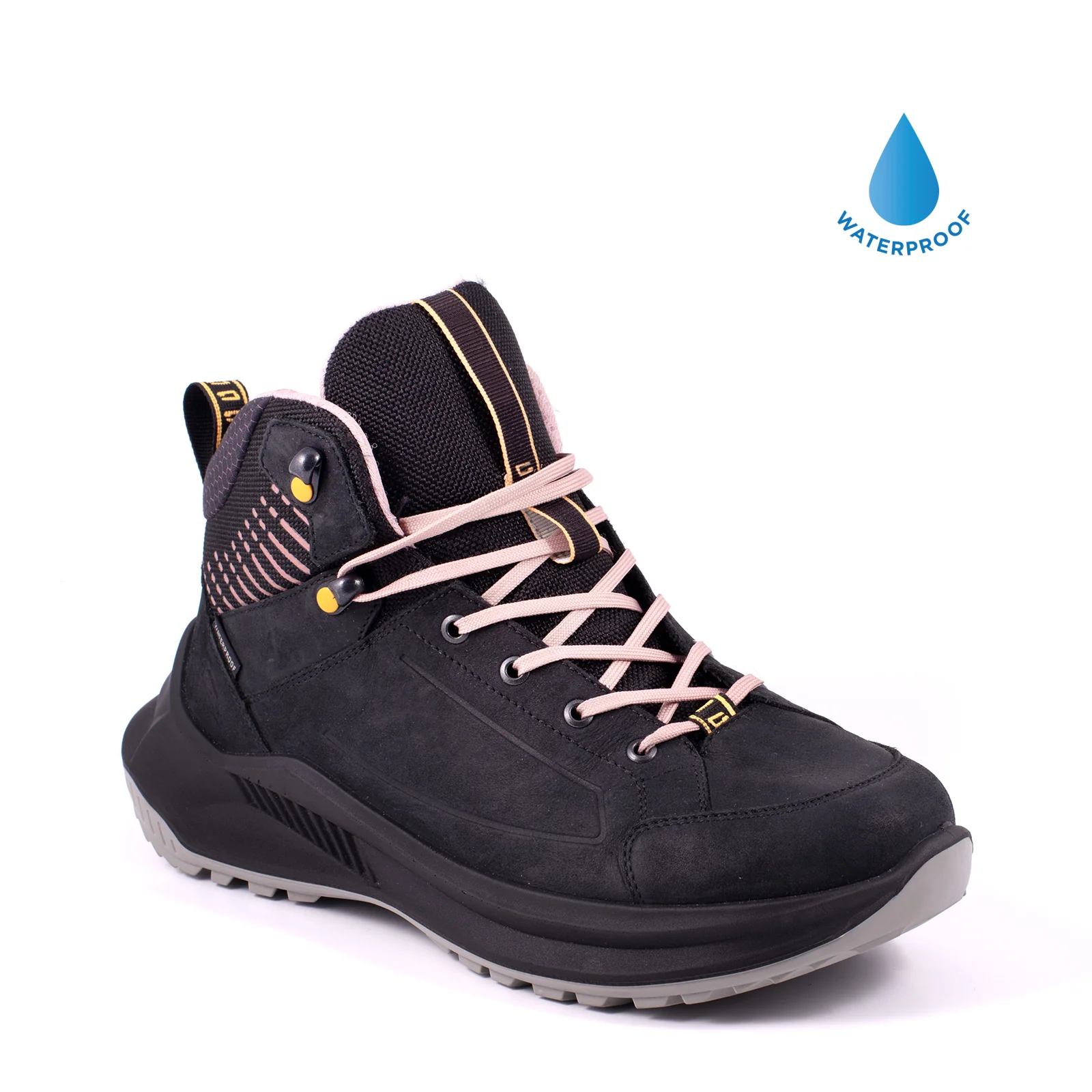 Women's Tahoe 6" Walk/Trek Boot | Black/Pink - Image 2